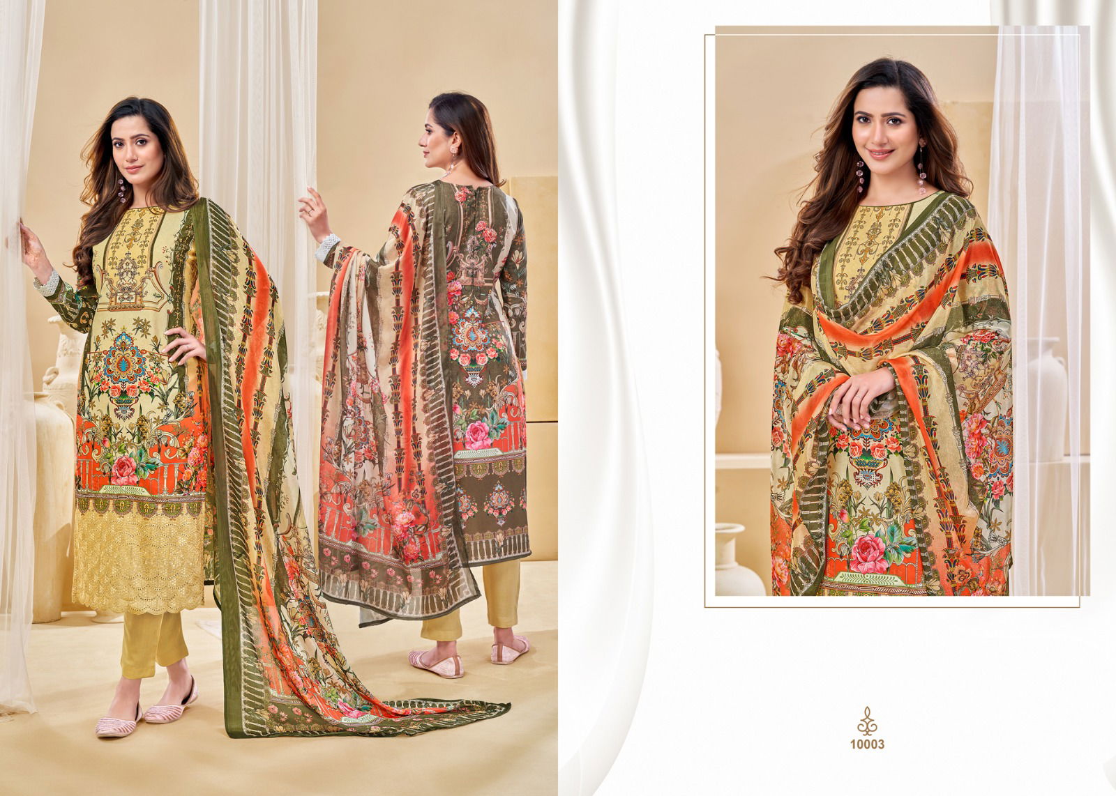 Safa By Zsm 10001-10006 Printed Salwar Suits Catalog